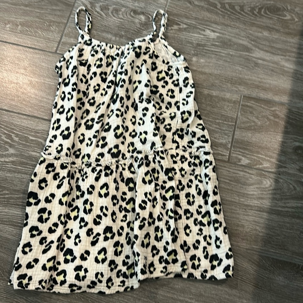 EUC Grayson Threads Kids Leopard Print Dress